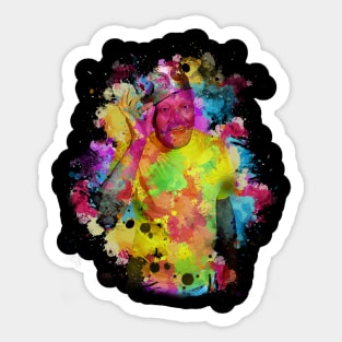 King Fred - Watercolor Illustration Sticker